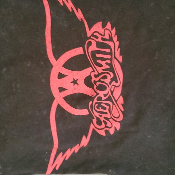 NWOT Aerosmith Graphic Long Sleeve Tee Vintage Wash - Picture 3 of 8